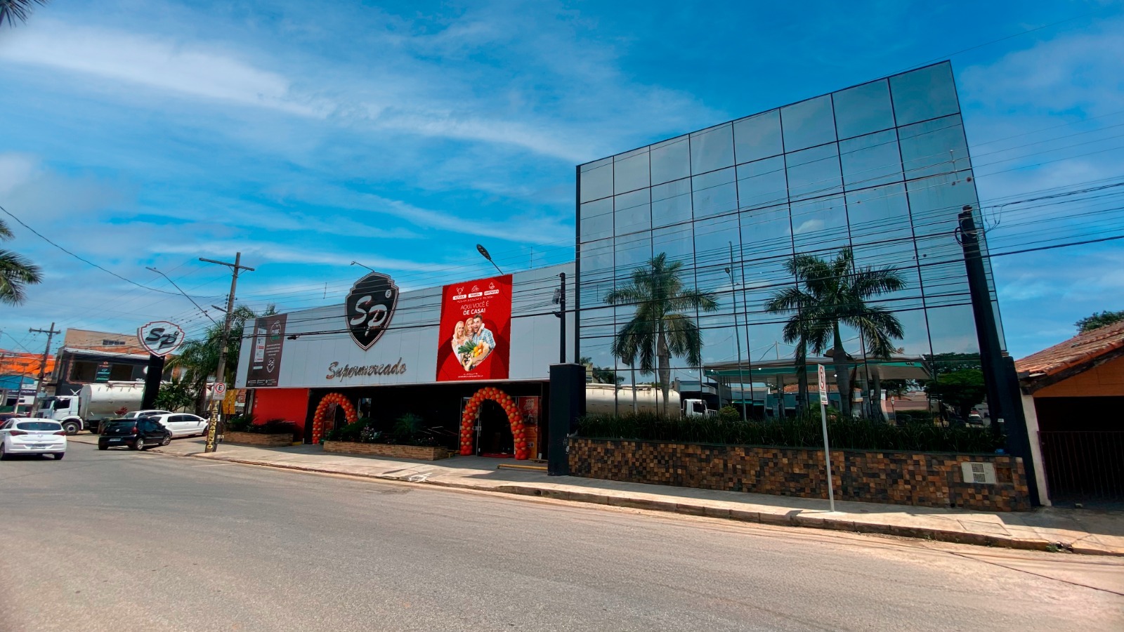 Fachada do Supermercado SP2